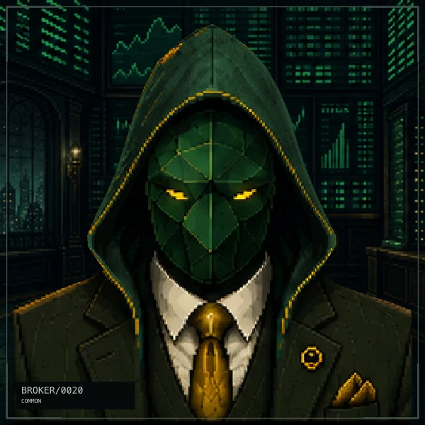 Hood Broker #20: Bull Signal, Common, Green Ticker Terminal