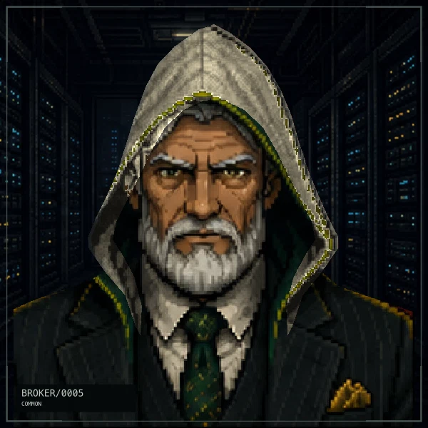 Hood Broker #5: Veteran Desk, Common, After-Hours Server Room