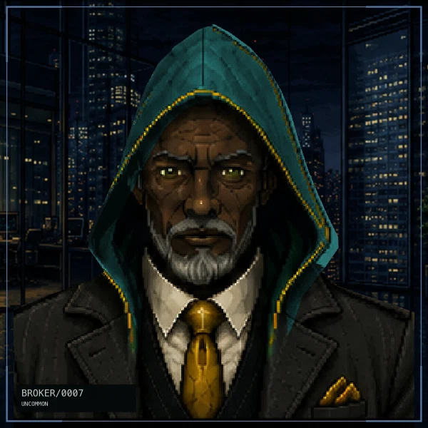 Hood Broker #7: Veteran Broker, Uncommon, Manhattan Glass Office